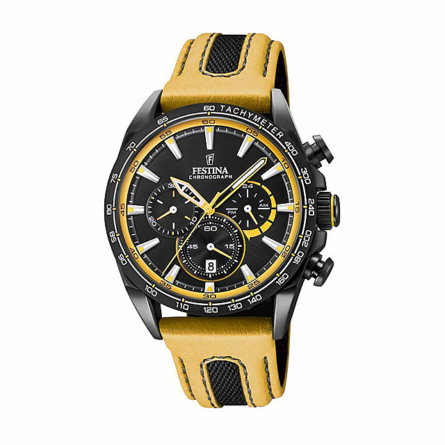 Festina The Originals Collection Watch - Yellow